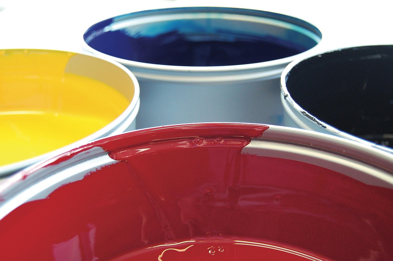 paint bucket, print, printing house, pressure, graphic, four color printing, printer, paint bucket, paint bucket, paint bucket, paint bucket, paint bucket